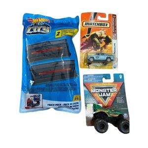 Little bundle of toys matchbox hot wheels, and monster jam